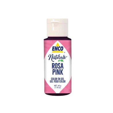 COLOR EN GEL NATURAL ROSA 40 GR ENCO