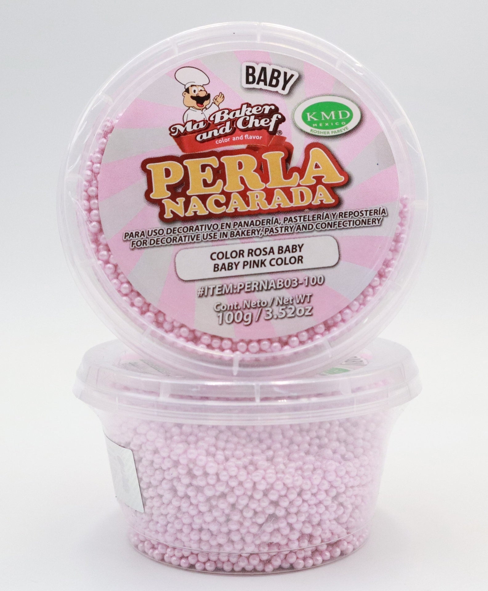 PERLA NACARADA BABY ROSA BABY MA BAKER