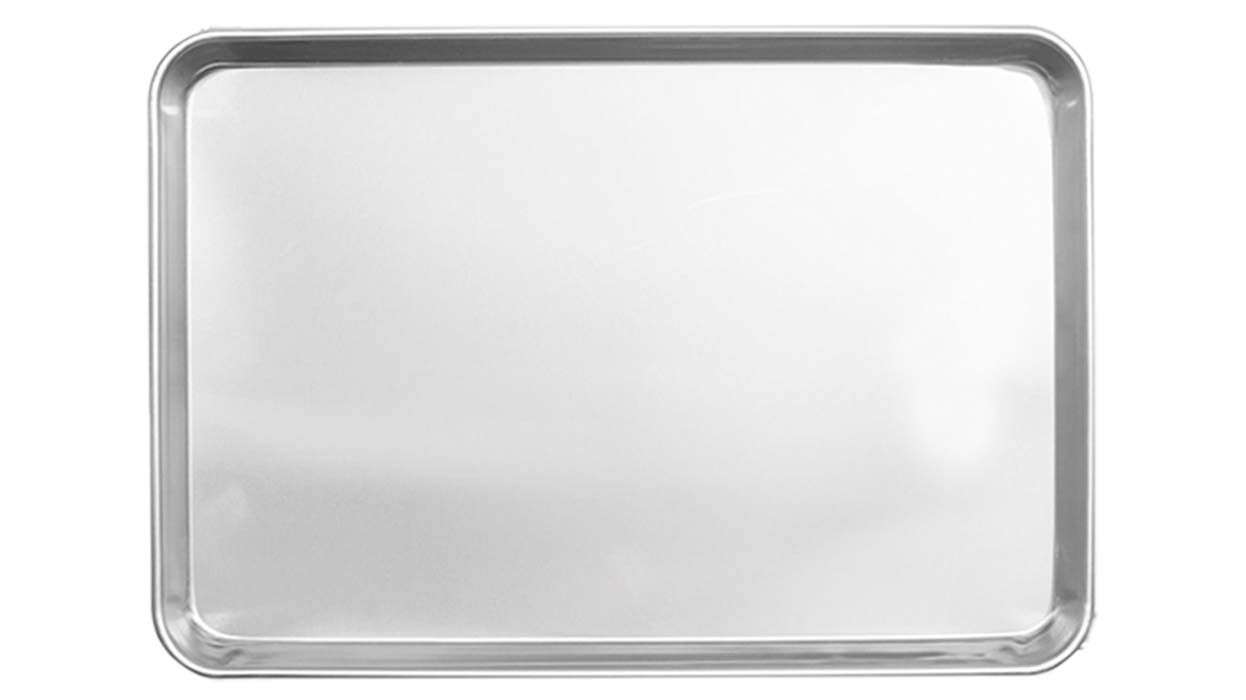 CHAROLA ALUMINIO GRANDE 45 X 65 CM CAL 20 ACSA ZCH10