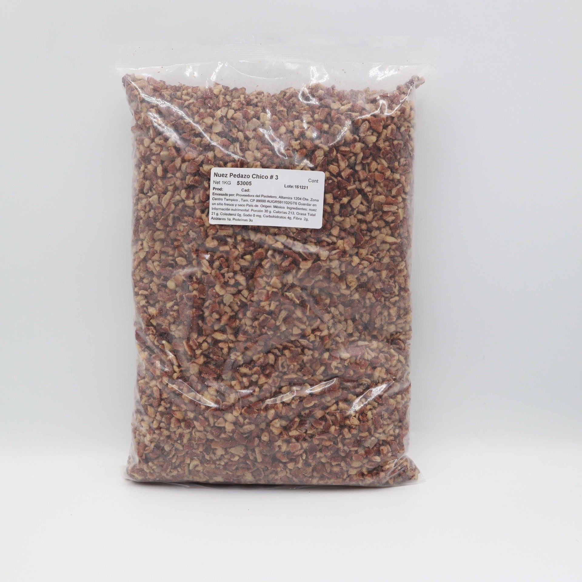 NUEZ PEDAZO CHICO BOLSA 1 KG