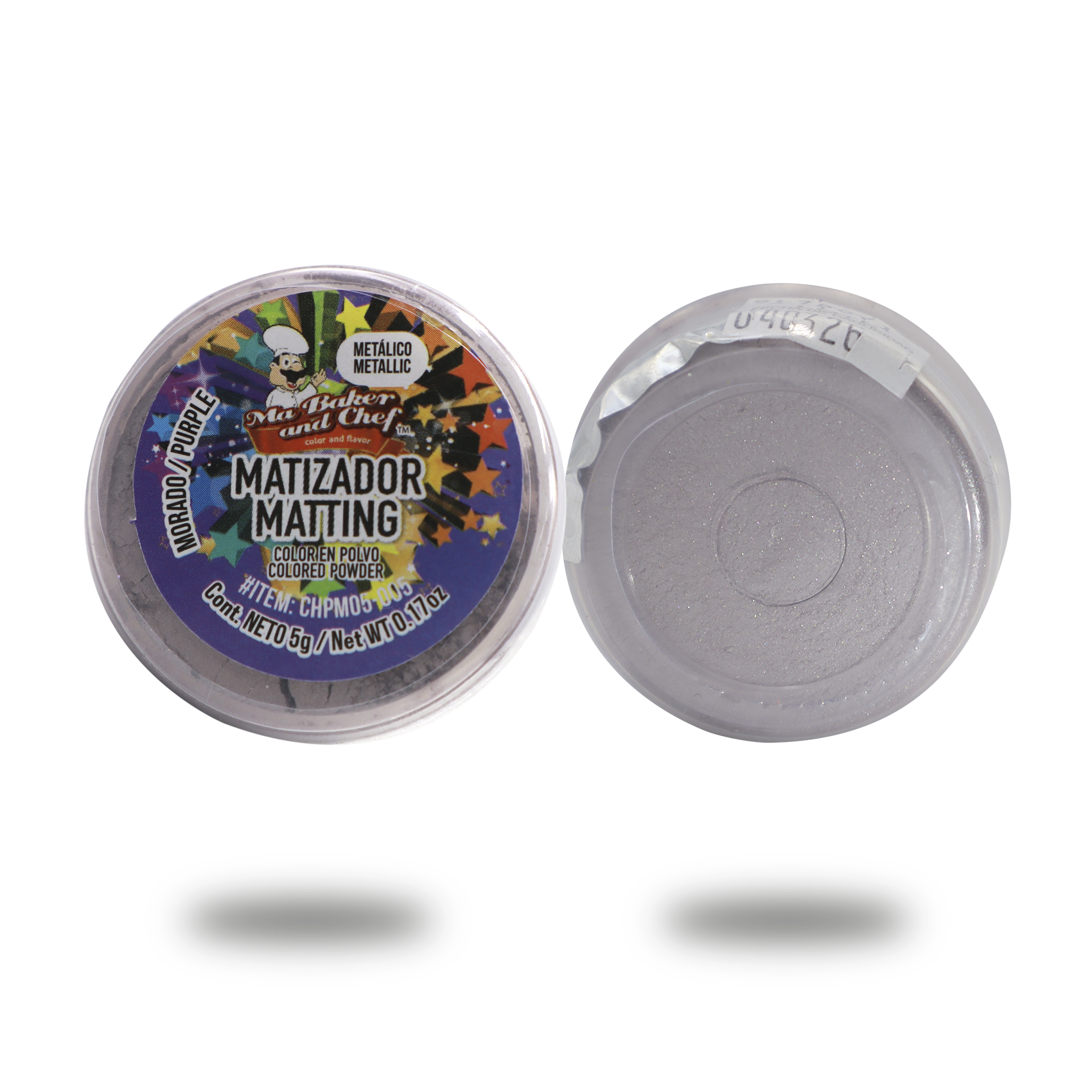 MATIZADOR METALICO MORADO 5 GR MA BAKER
