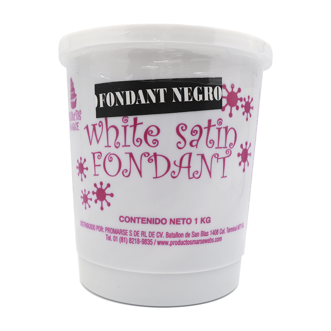 FONDANT NEGRO 1 KG MARSE FN1001