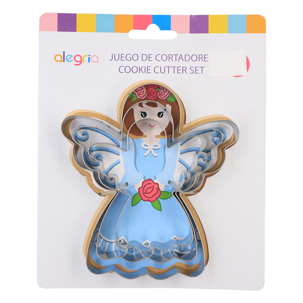 CORTADOR GALLETAS ACERO INOXIDABLE ANGEL ALEGRIA