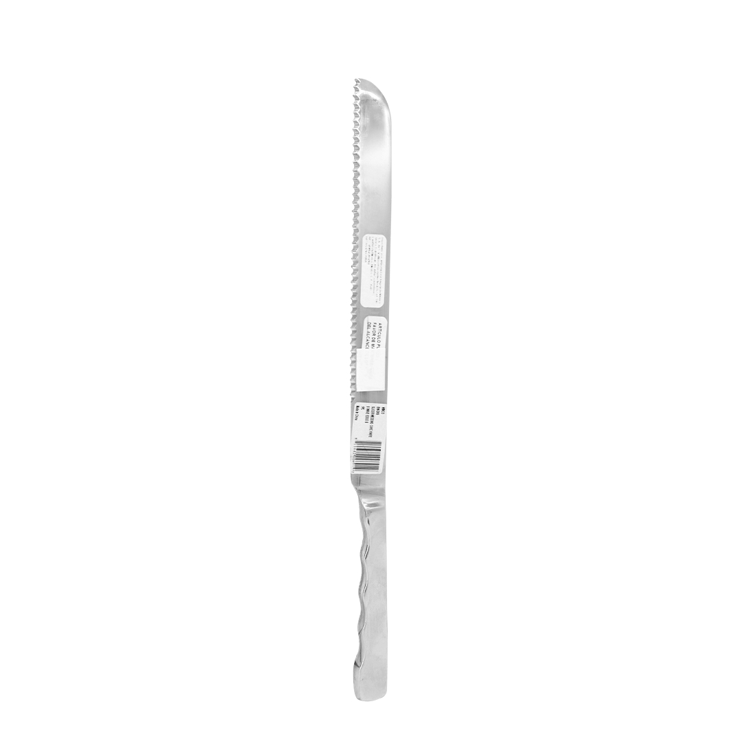 CUCHILLO ACERO INOXIDABLE 22.5 REBANADOR ALEGRIA