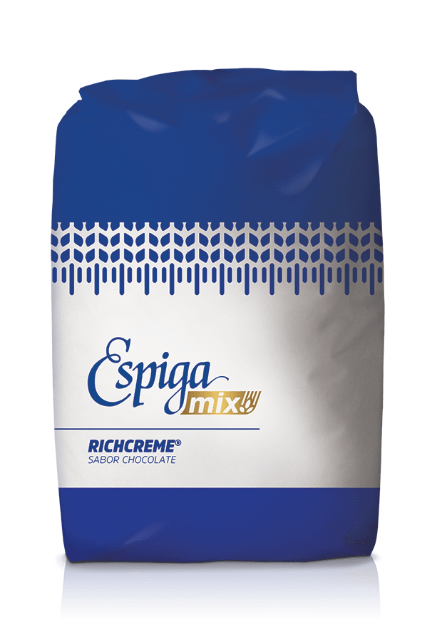 HARINA PREPARADA MIX RICHCREME CHOCOLATE BULTO 20 KG ESPIGA