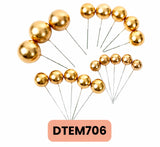 CAKE TOPPER ESFERA BLANCA CHERRY DTEM708