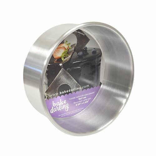 MOLDE REDONDO ALUMINIO 16 X 7 CM CAL 18 BAKE DARLING