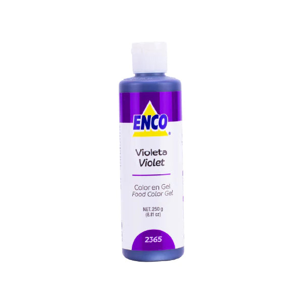 COLOR EN GEL VIOLETA 250 GR ENCO