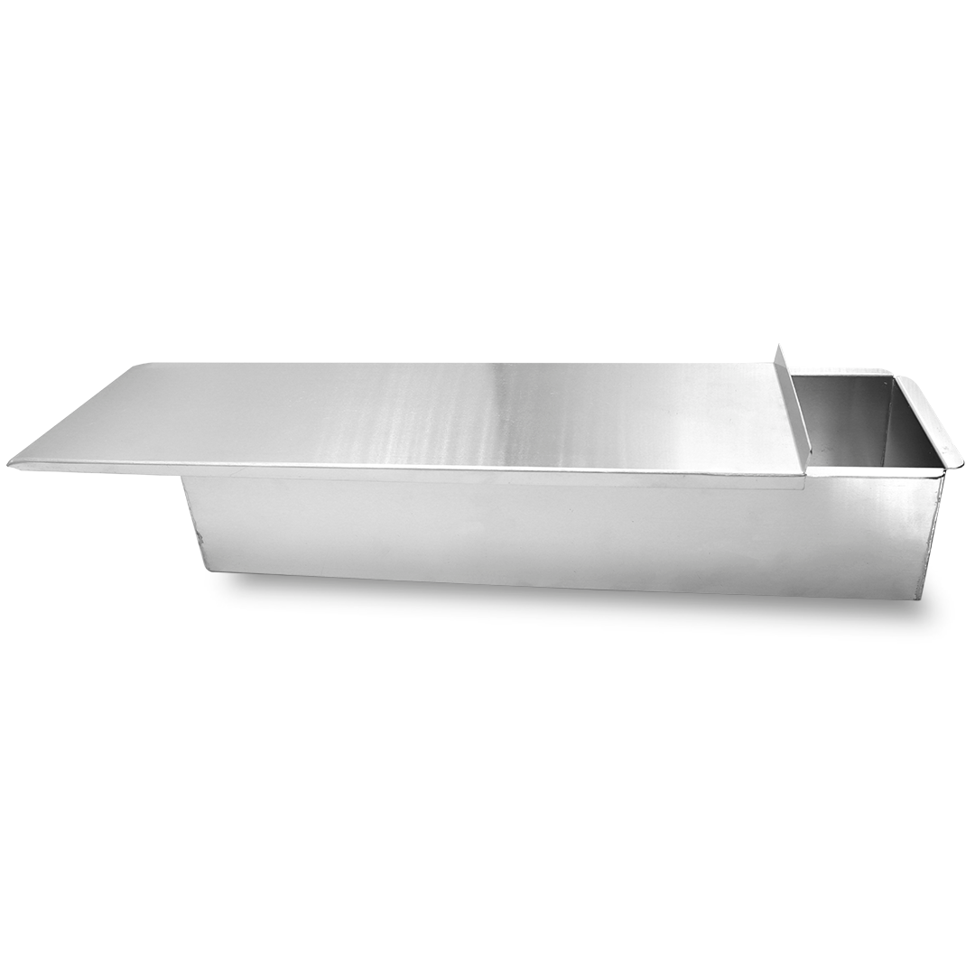 MOLDE PAN DE CAJA ACERO INOXIDABLE 11 X 44 X 9 CM ACSA ZC67