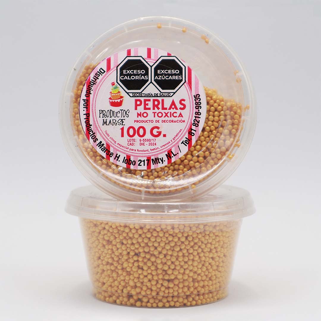 PERLA MATE MINI ORO 100 GR MARSE