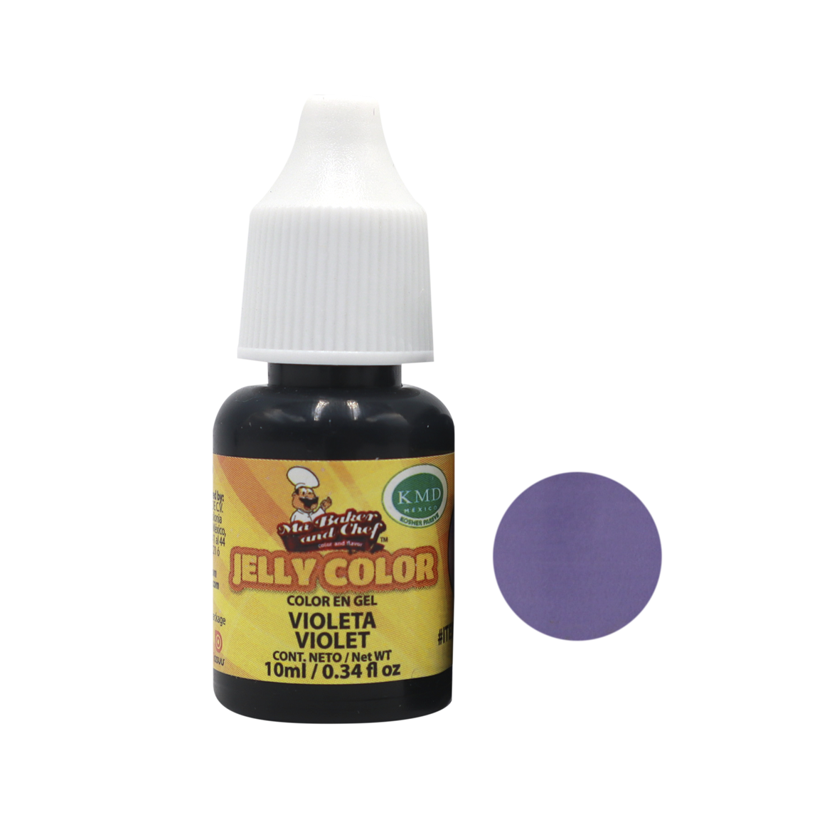 COLOR GEL VIOLETA 10 ML MA BAKER