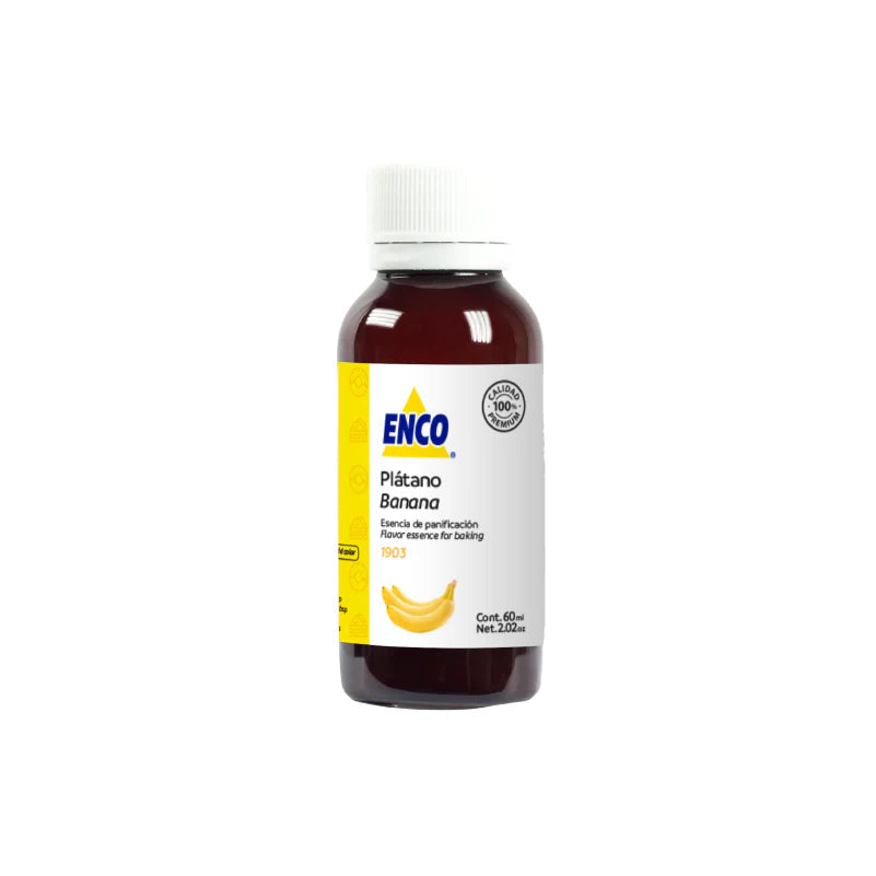 ESENCIA PANIFICACIÓN PLATANO FRASCO 60 ML ENCO