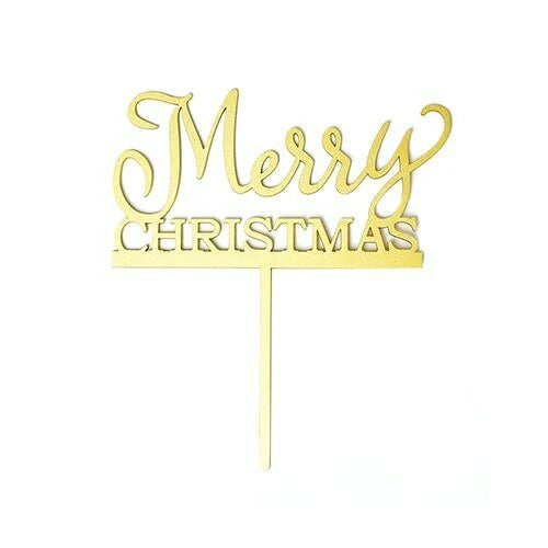 LETRERO MERRY CHRISTMAS BAKE DARLING