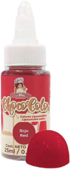 COLOR ROJO LIPOSOLUBLE MATE 25 ML MA BAKER
