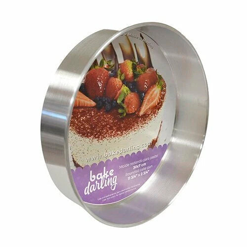 MOLDE REDONDO ALUMINIO 32 X 7 CM CAL 18 BAKE DARLING