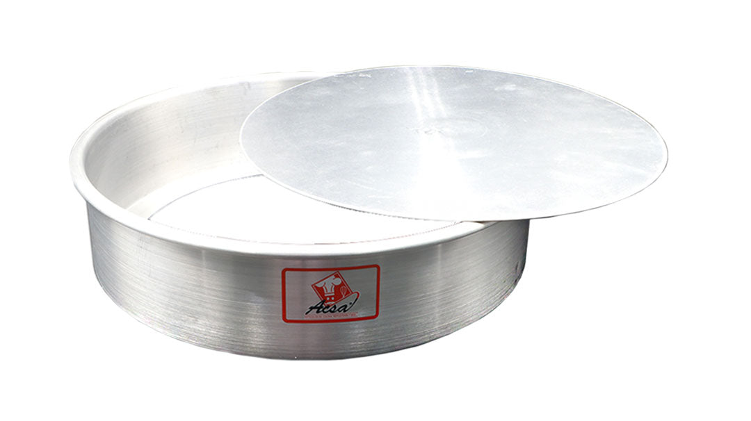 MOLDE REDONDO DESMONTABLE ALUMINIO ALTO 7.5 X 23 CM CAL 16
