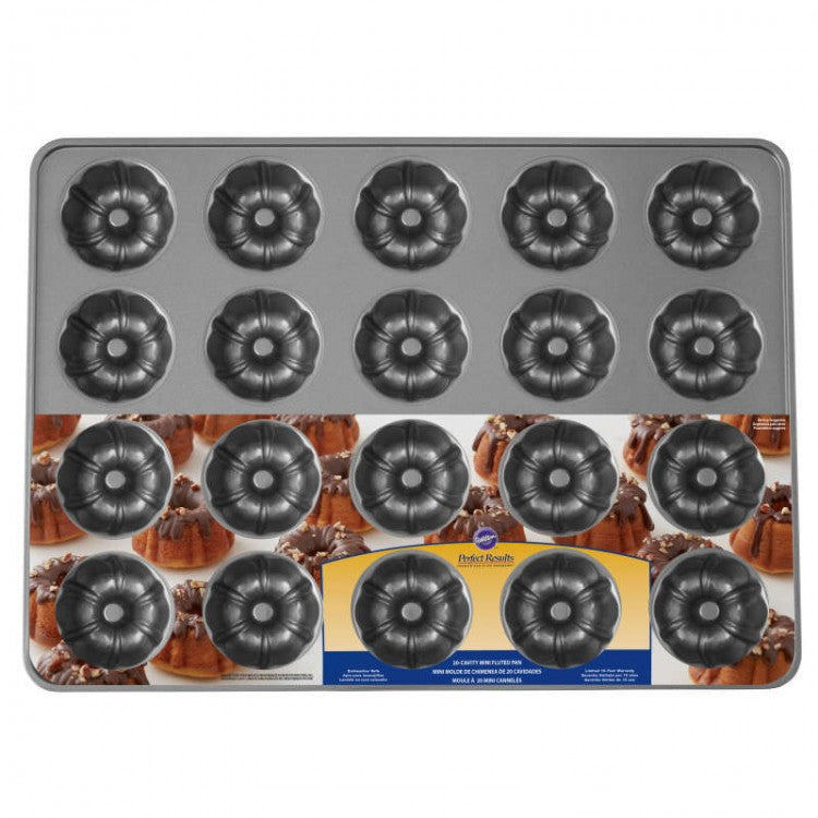 MOLDE MINI ROSCA ACERO INOXIDABLE 20 CAVIDADES