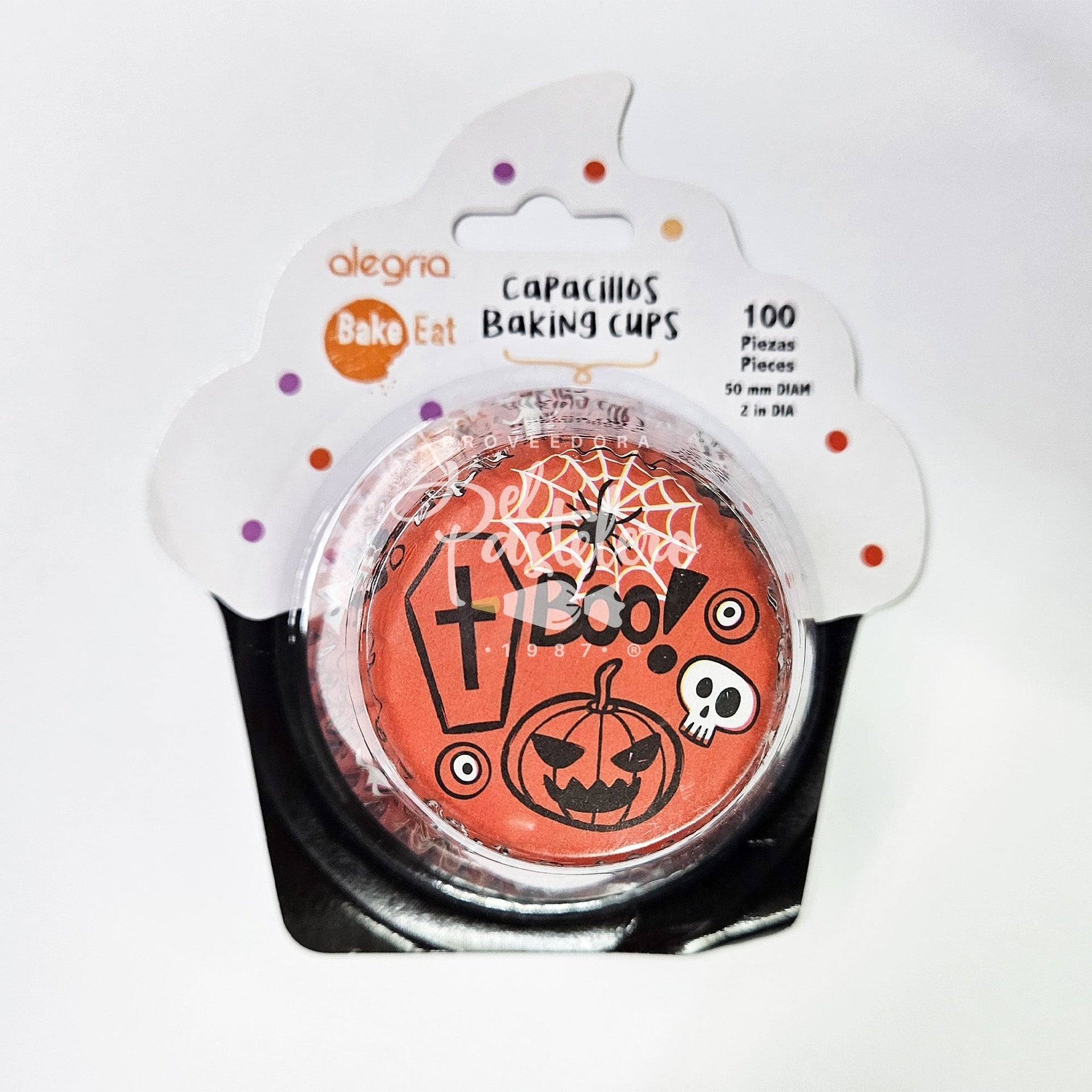 CAPACILLO ESTANDAR #72 BOO SCARY NARANJA C-100 ALEGRIA