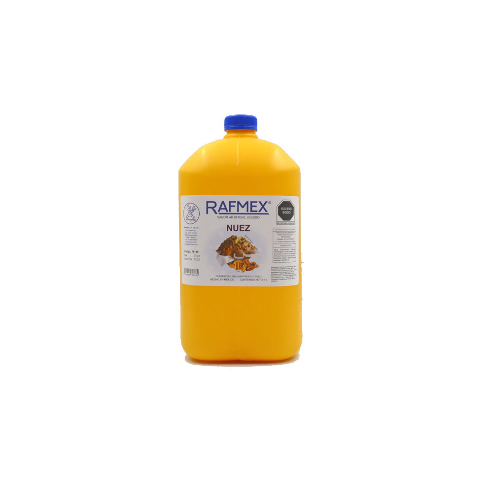 ESENCIA NUEZ HORNEABLE GALÓN 4 LTS 71180 RAFMEX