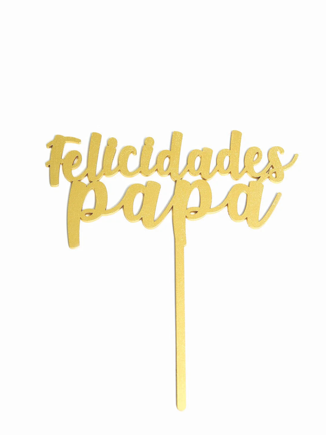 LETRERO FELICIDADES PAPA BAKE DARLING