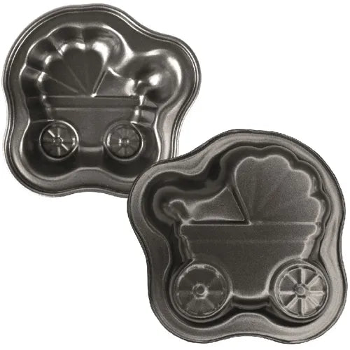 MOLDE CARREOLA BABY ANTIADHERENTE 13CM ALEGRIA