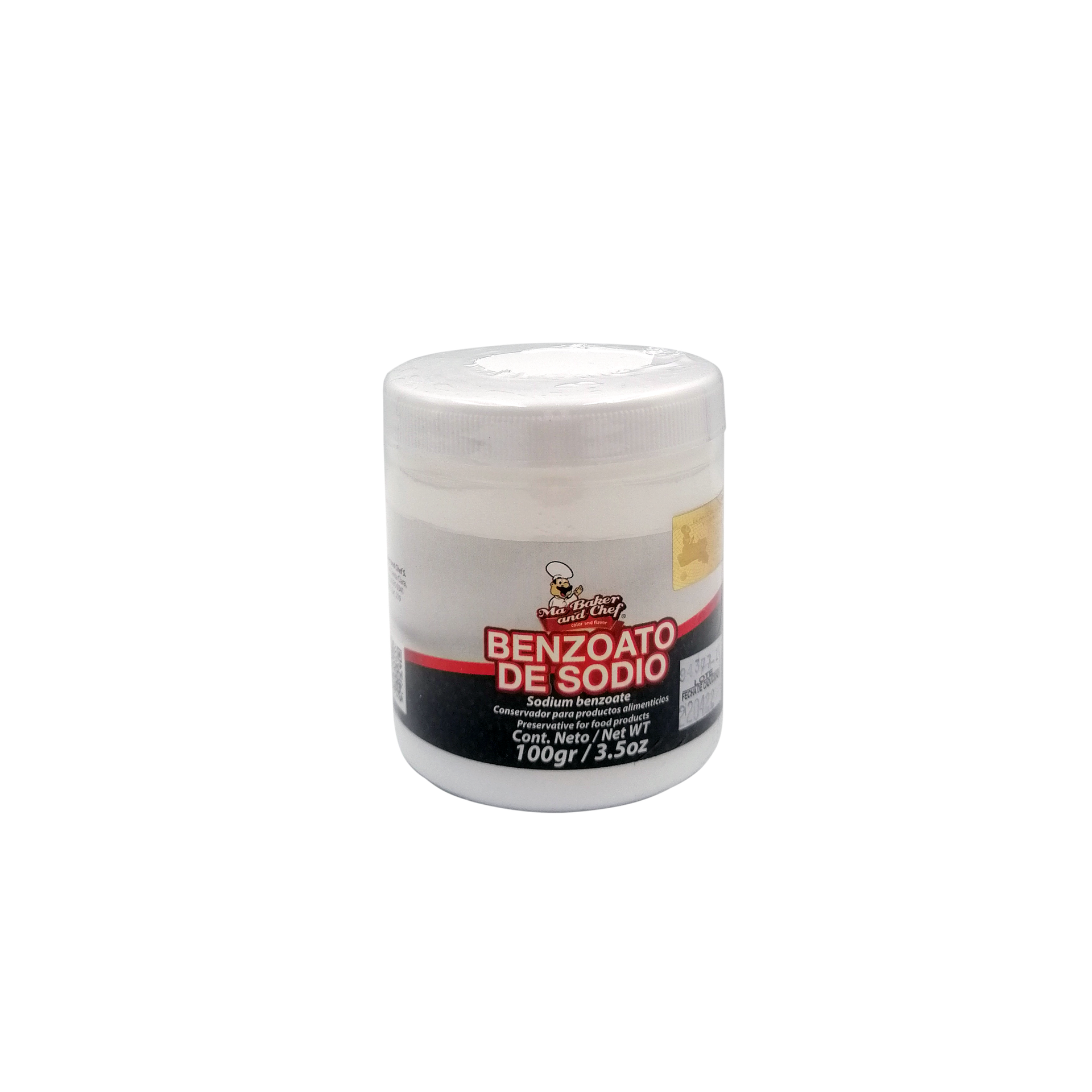 BENZOATO DE SODIO 100 GR MA BAKER