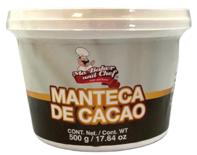 MANTECA CACAO 500 GR MA BAKER