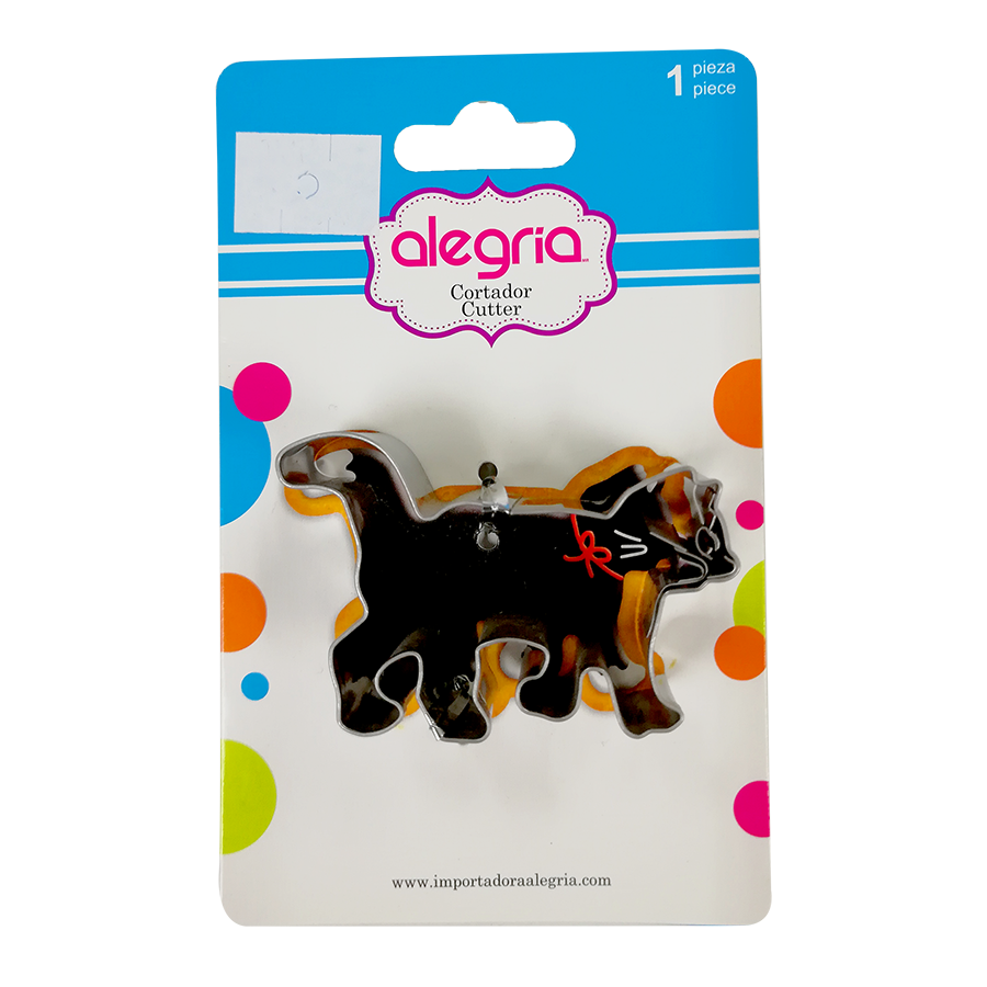 CORTADOR GALLETAS ACERO INOXIDABLE GATO ALEGRIA
