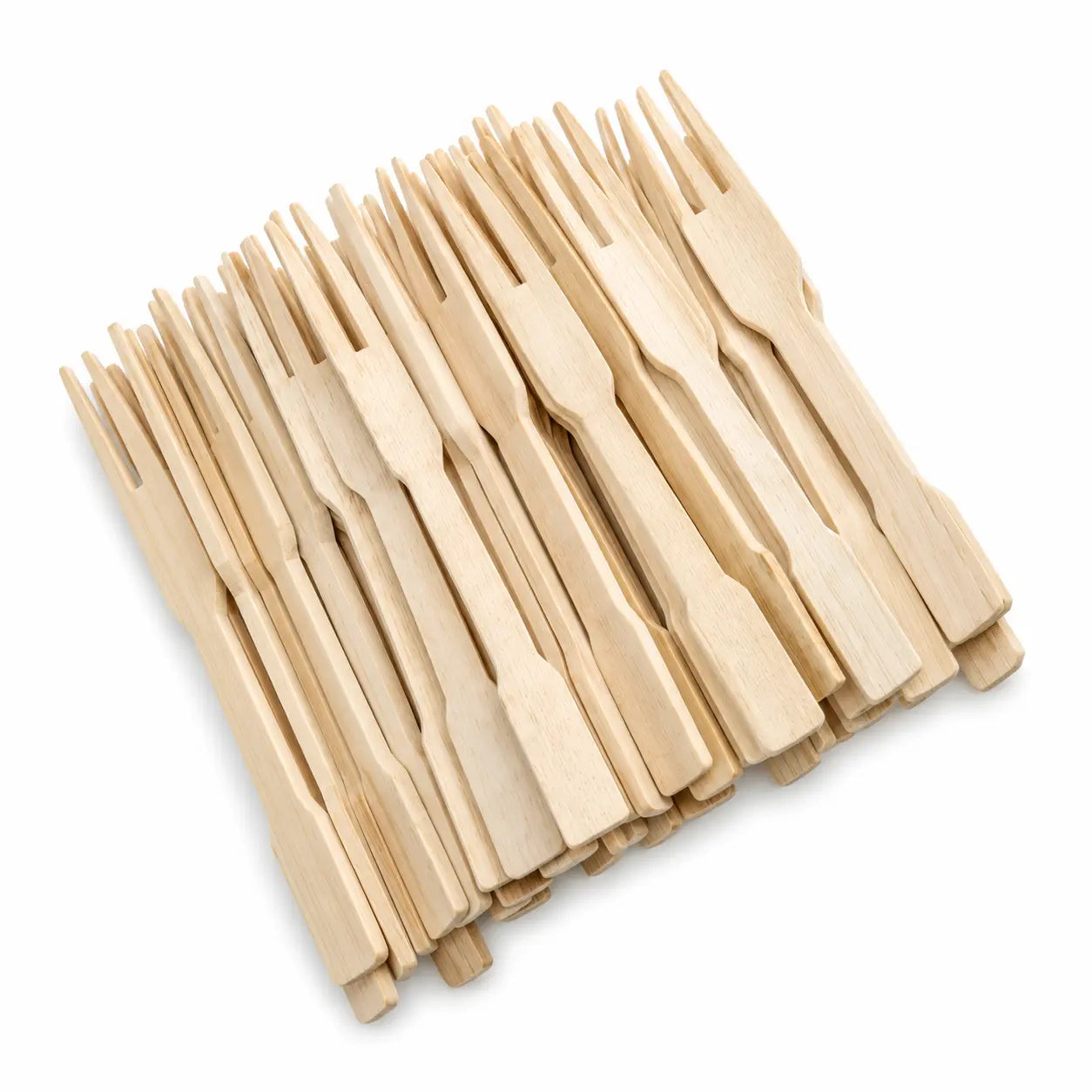 TENEDOR BAMBU 9 CM (100 pzs) 54-123