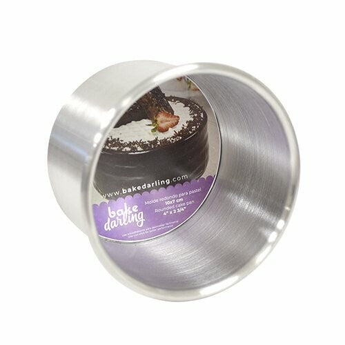 MOLDE REDONDO ALUMINIO 10 X 7 CM CAL 18 BAKE DARLING