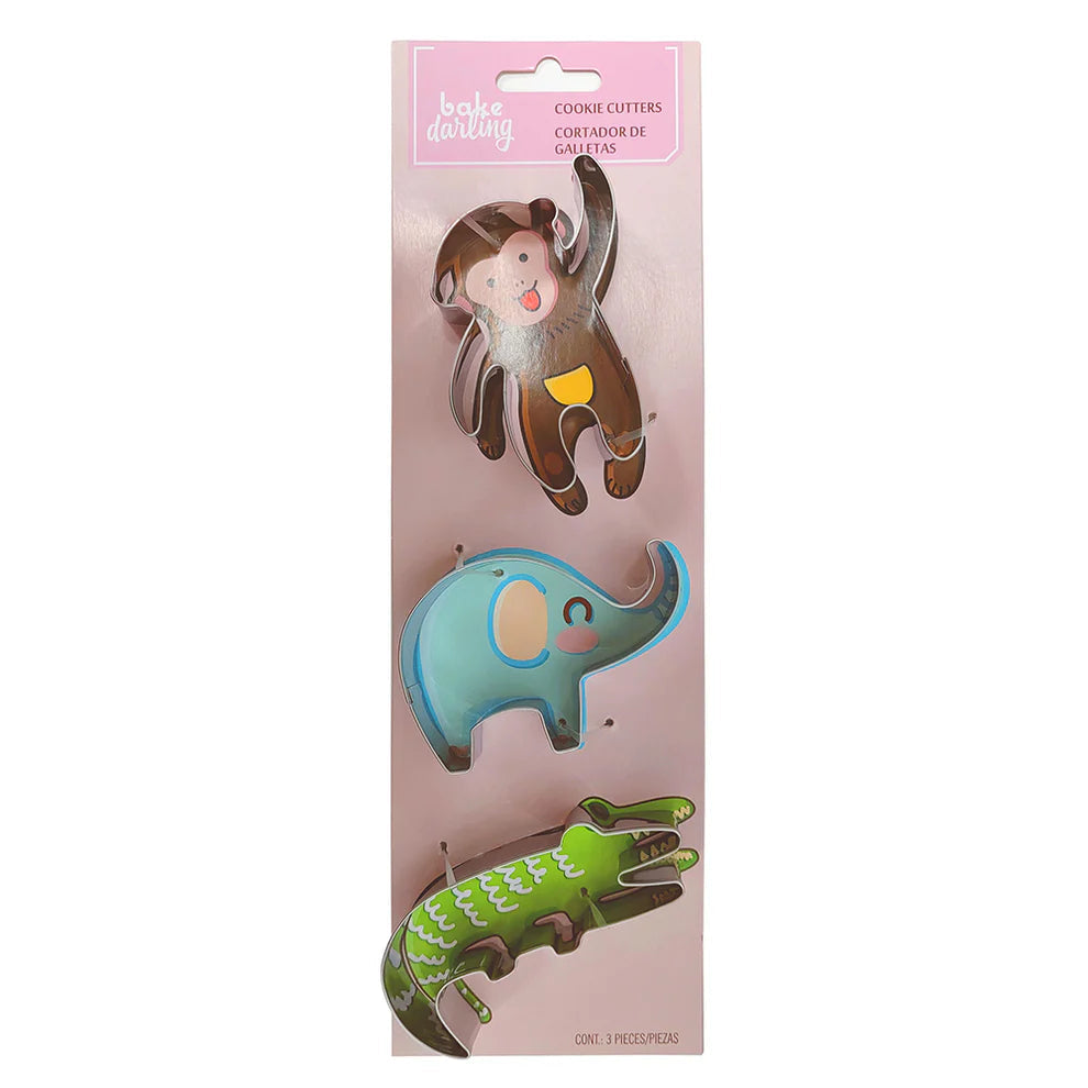 CORTADOR GALLETAS METALICO JUNGLA BAKE DARLING