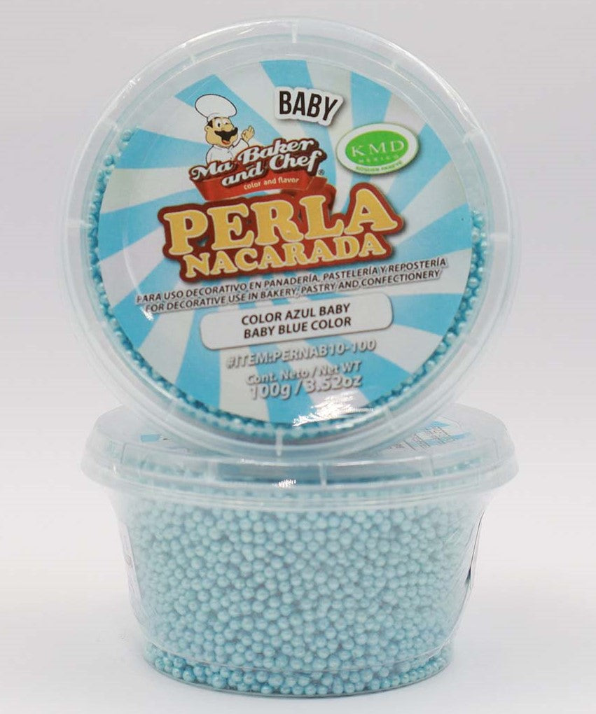 PERLA NACARADA BABY AZUL BABY MA BAKER