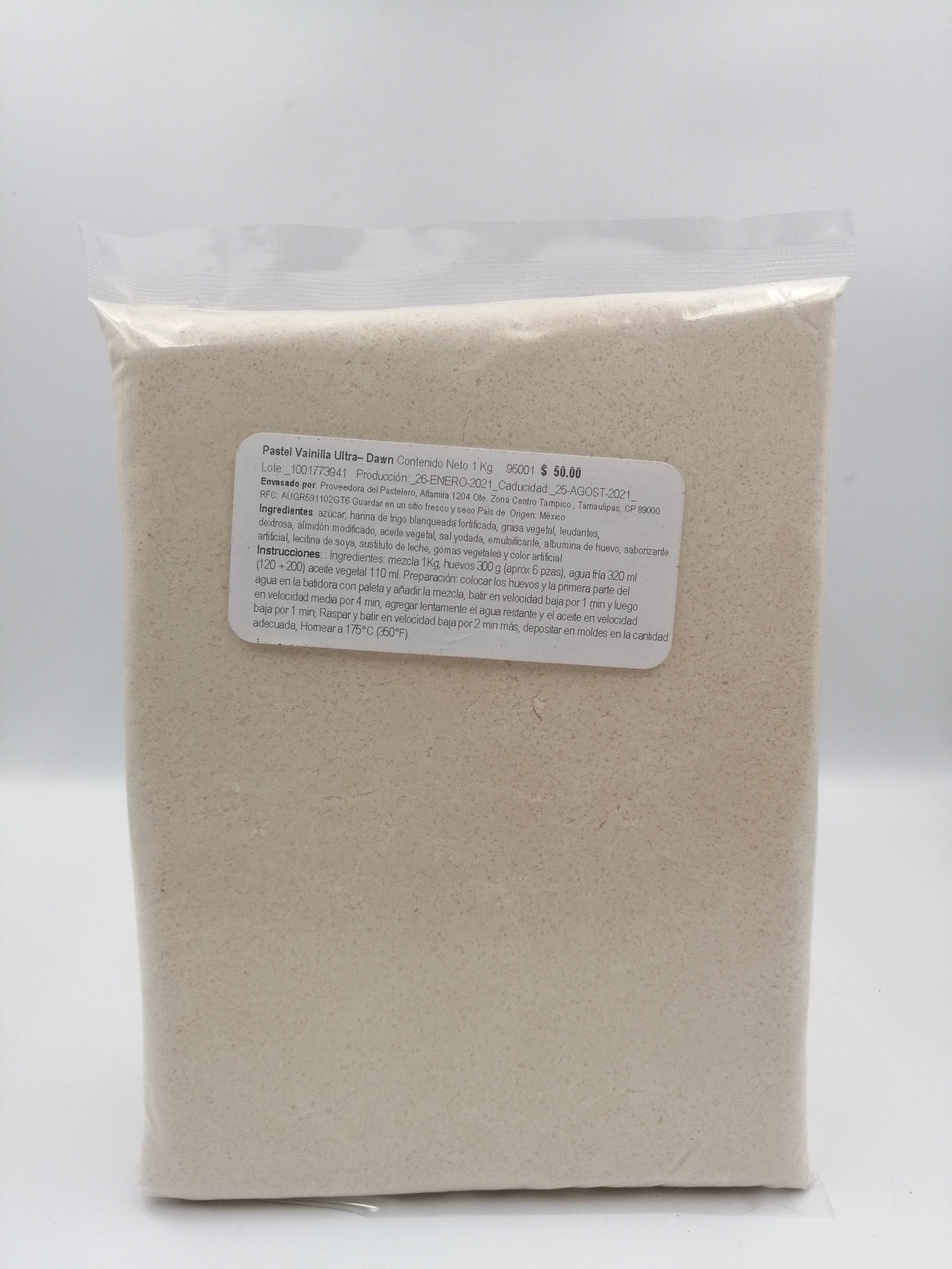 HARINA PREPARADA VAINILLA ULTRA 1 KG DAWN