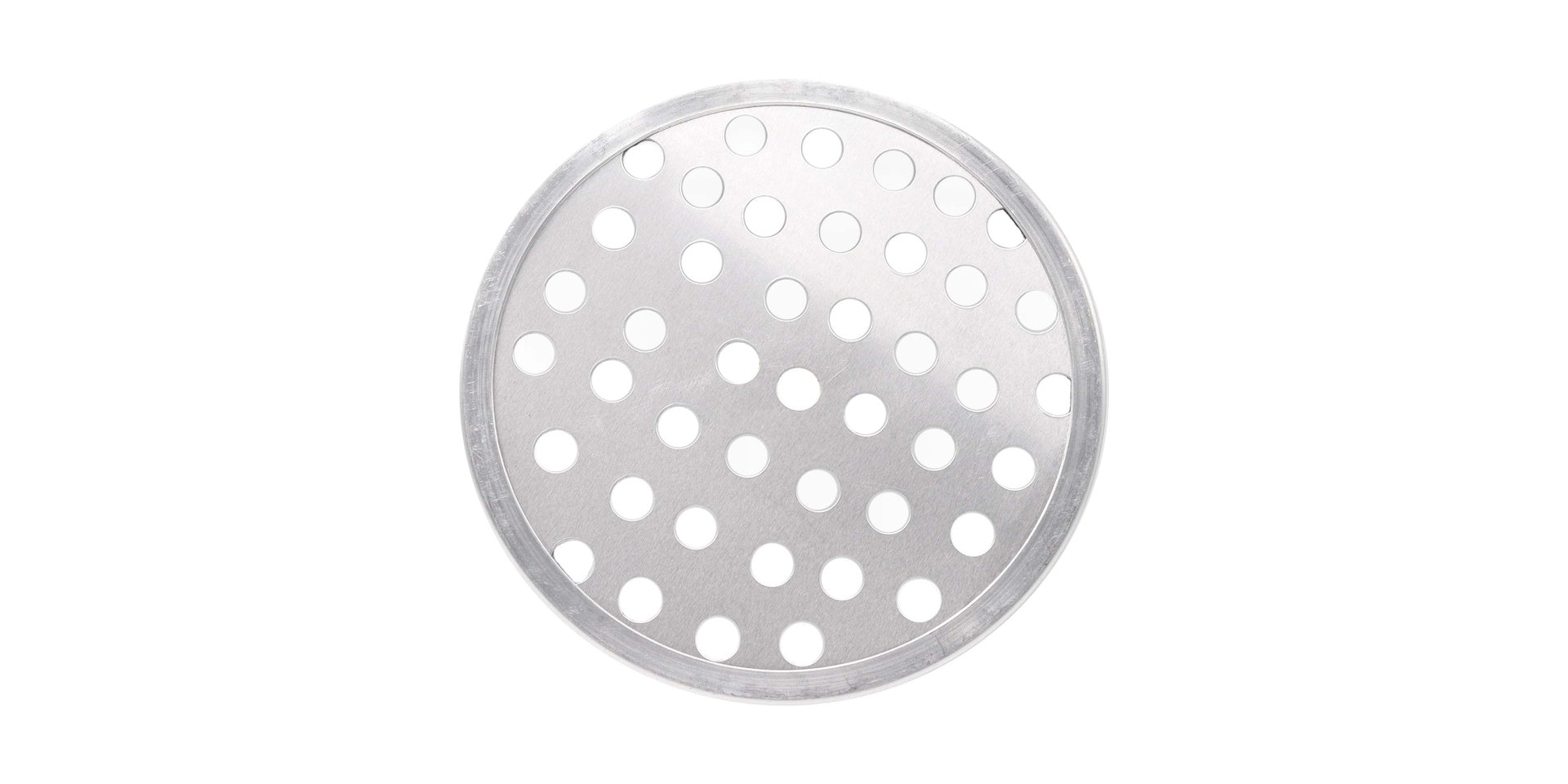 CHAROLA PIZZA PERFORADA ALUMINIO 20 CM CAL 20 ACSA ZB35