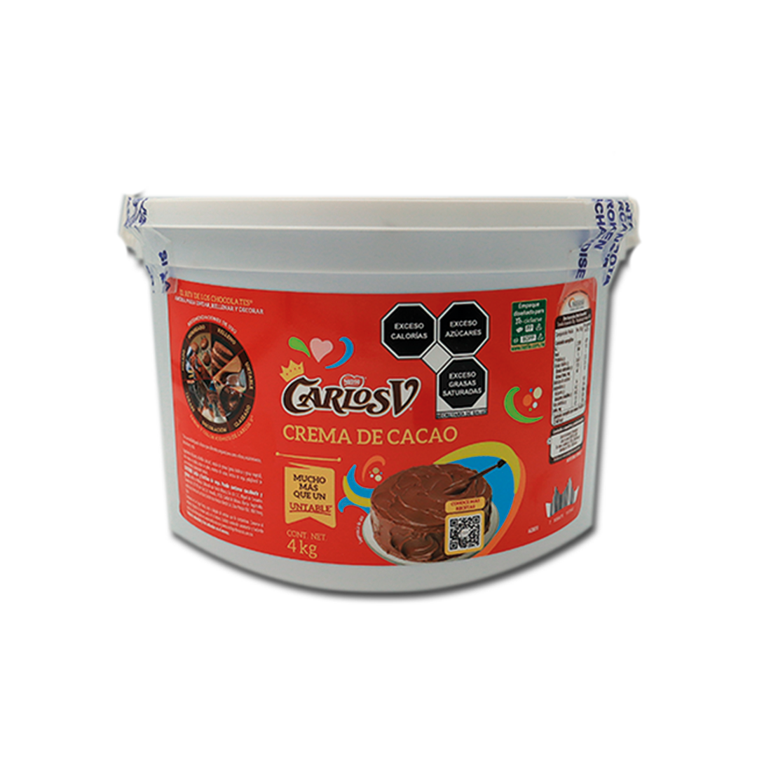 COBERTURA CARLOS V UNTABLE CUBETA DE 4 KG NESTLE