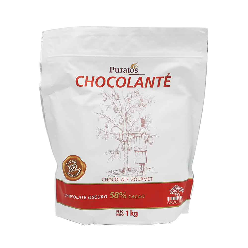 CHOCOLANTE OSCURO GOTAS 58% 1 KG PURATOS