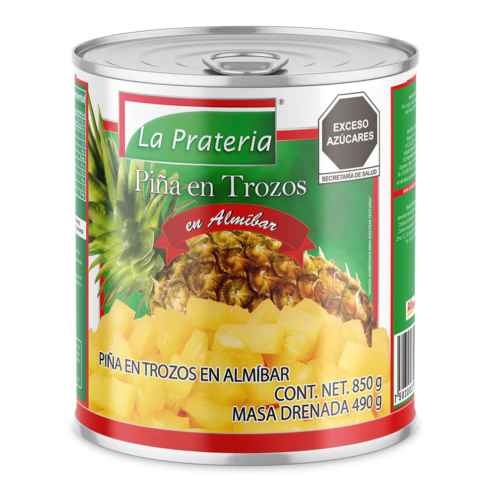 PIÑA EN TROZOS LATA 825 GR PRATERIA