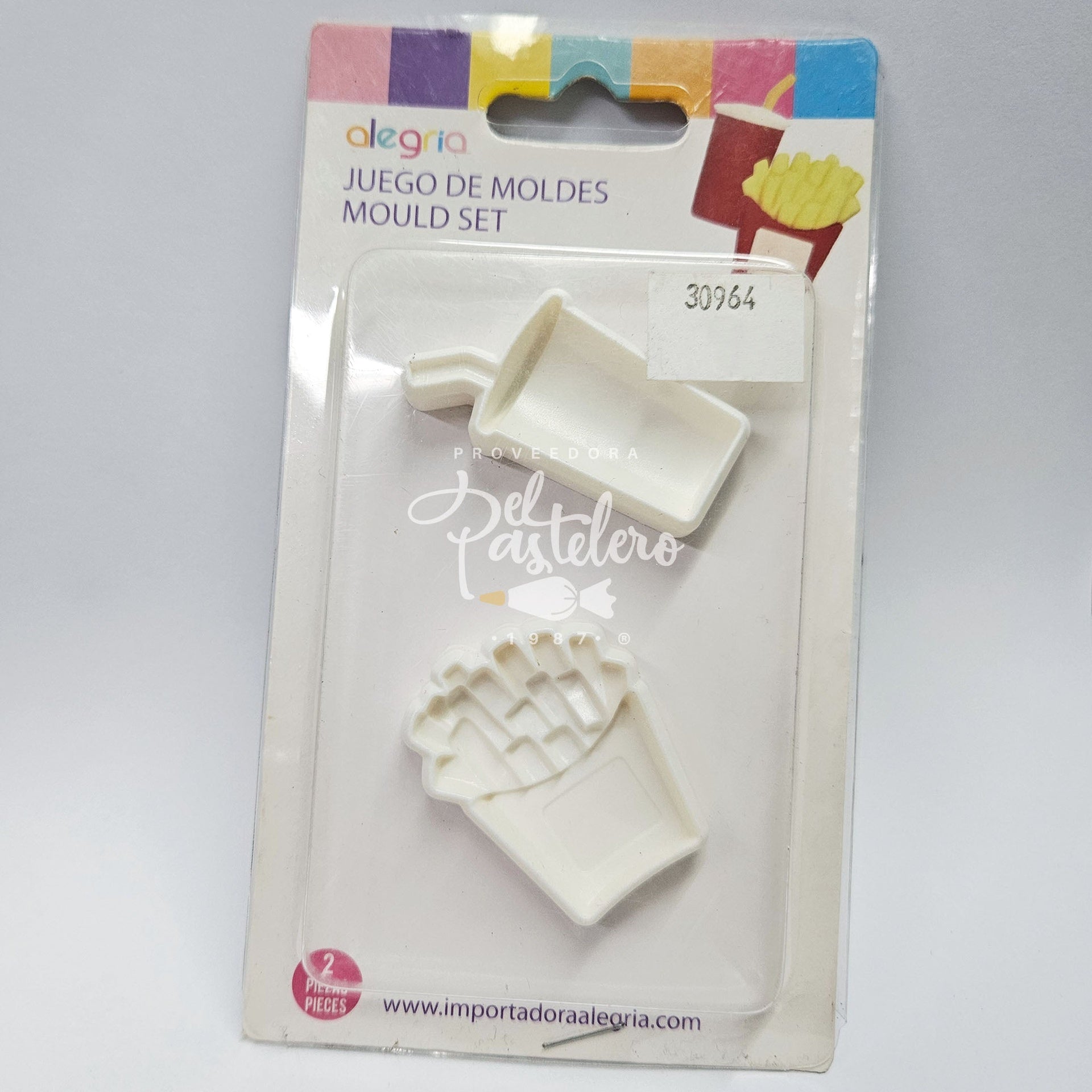 CORTADOR FONDANT PLASTICO SODA, PAPAS ALEGRIA