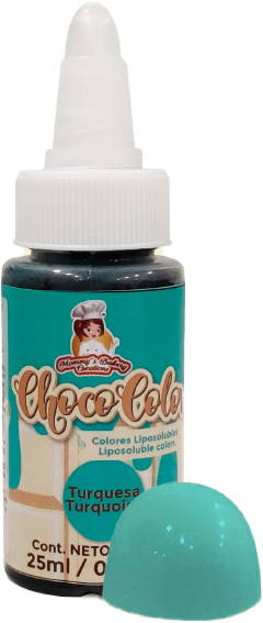 COLOR TURQUEZA LIPOSOLUBLE MATE 25 ML MA BAKER