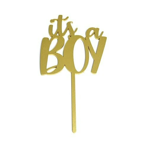 LETRERO IT'S A BOY BAKE DARLING