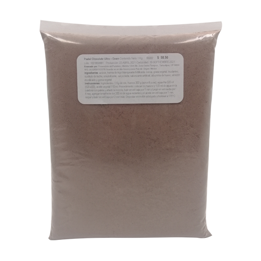 HARINA PREPARADA CHOCOLATE ULTRA 1 KG DAWN
