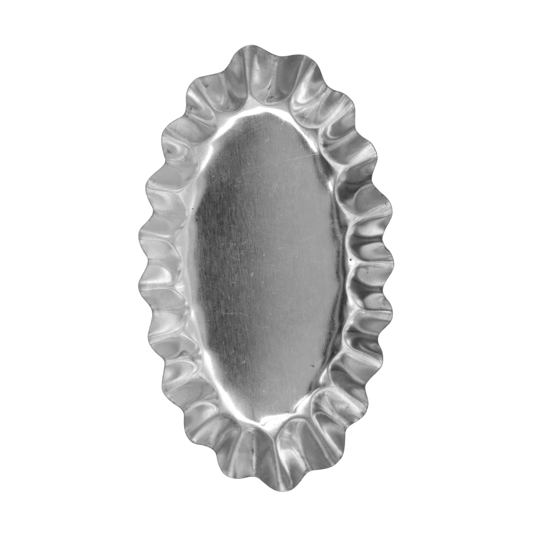 MOLDE TARTA OVAL 10 CM 41422 RAFMEX