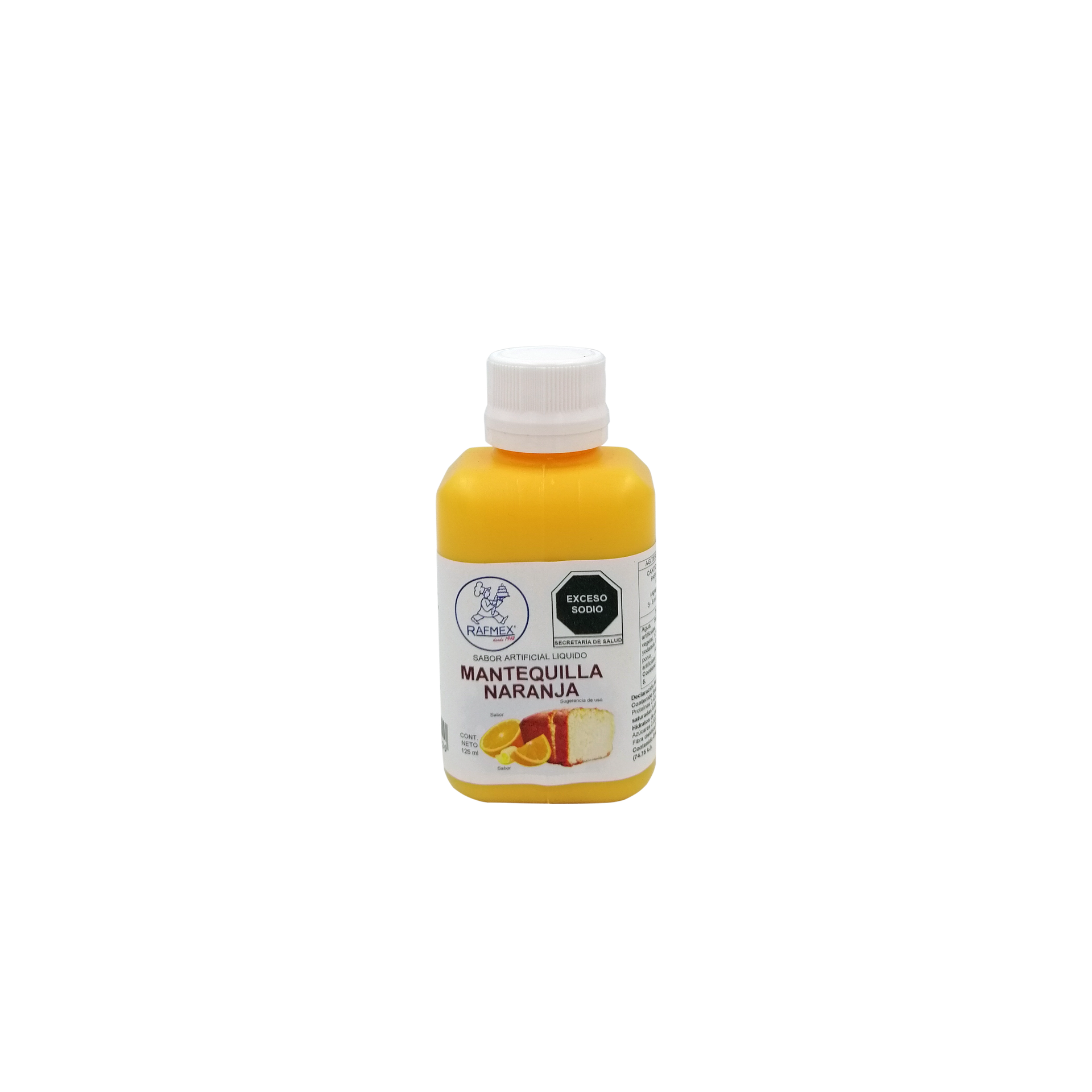 ESENCIA MANTEQUILLA NARANJA FRASCO 125 ML 71142 RAFMEX