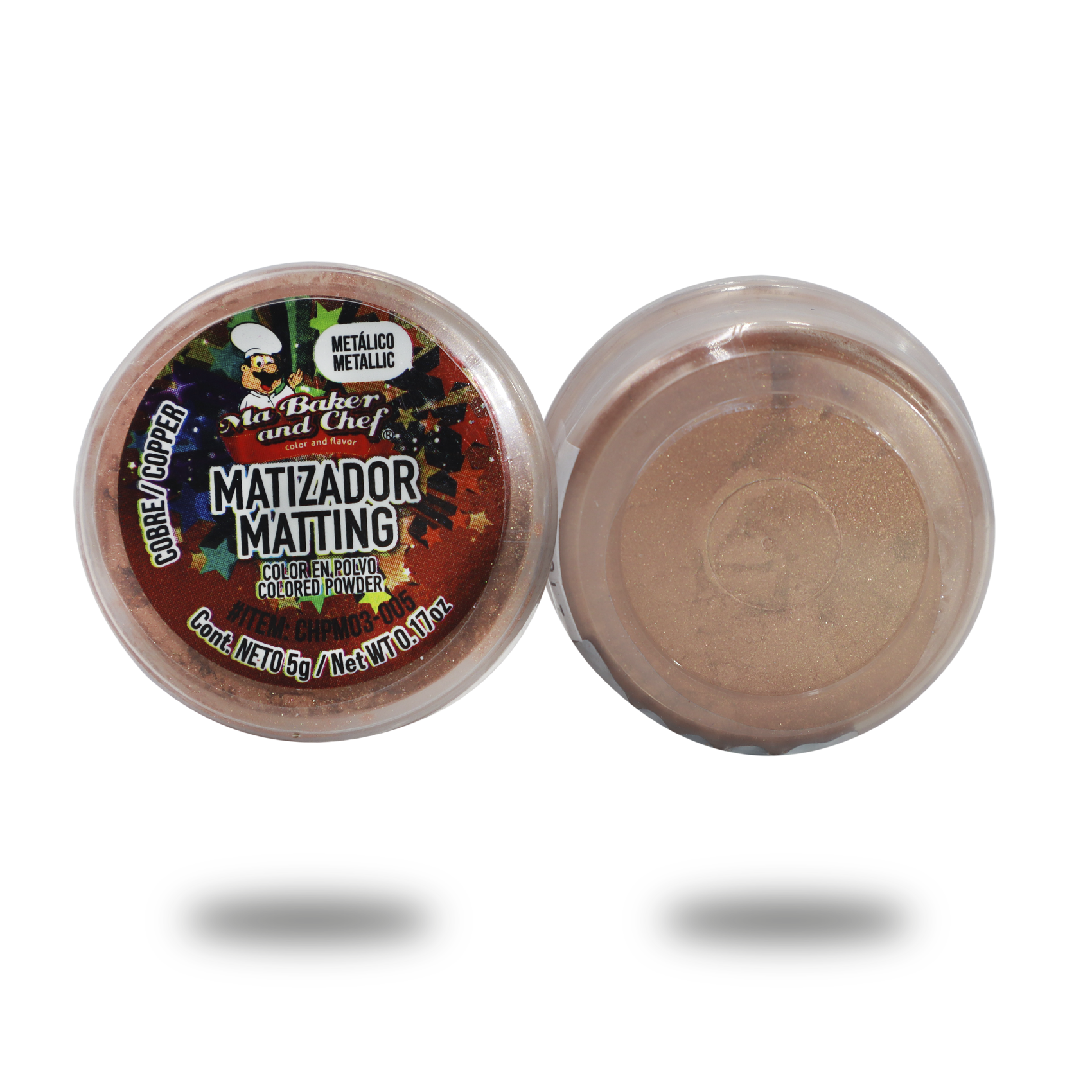 MATIZADOR METALICO COBRE 5 GR MA BAKER