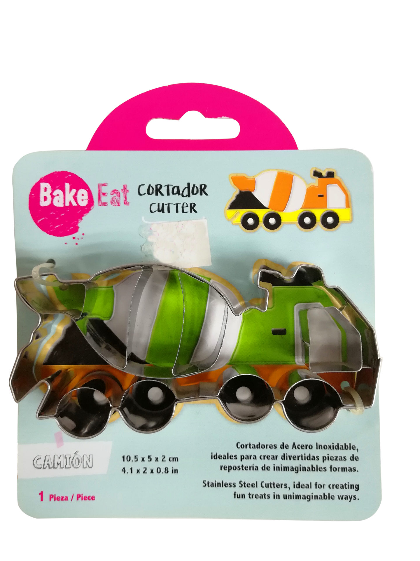 CORTADOR GALLETAS ACERO INOXIDABLE CAMIÓN VOLTEO