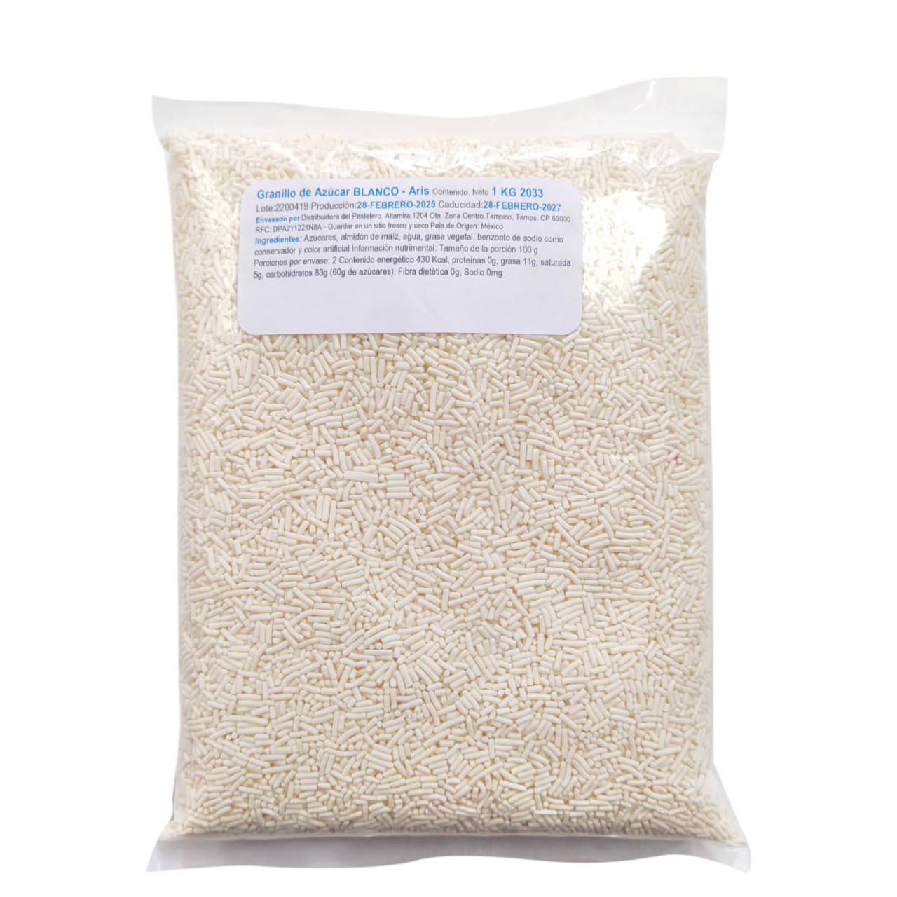 GRANILLO BLANCO ARIS BOLSA 1 KG