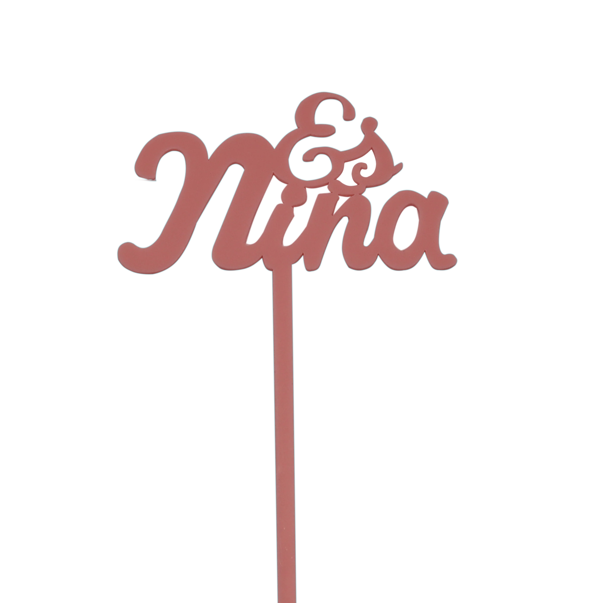 LETRERO ES NIÑA COLOR ROSA ACRILICO ALEGRIA