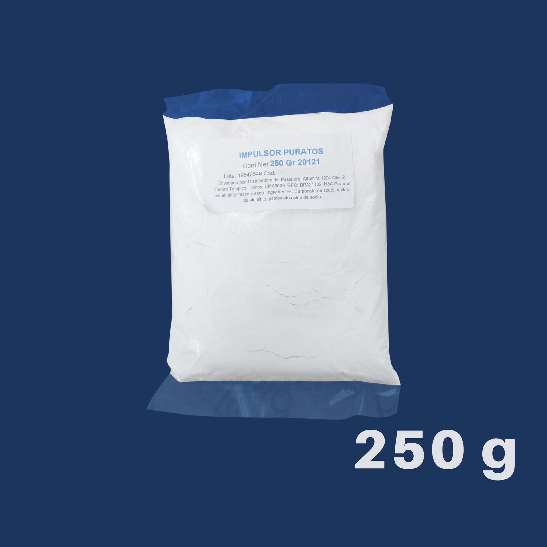 IMPULSOR POLVO PARA HORNEAR BOLSA 250 GR PURATOS