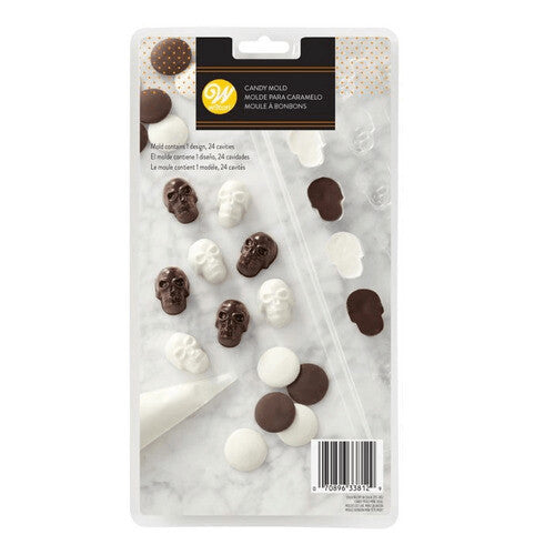 MOLDE PARA CHOCOLATE CRANEOS CHOCOLATE WILTON