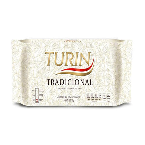 Marqueta de Chocolate - Blanco - Turin - 1kg